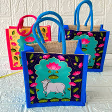 Printed Jute Bag